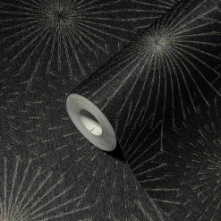 Vliestapete A.S. Creation 38818-1 Schwarz Silber Kreise