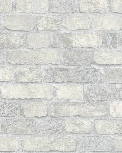 Vliestapete Backstein 3D Granulat creme Brique 58411