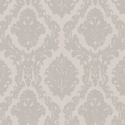Vliestapete BarockBeige Grau Metallic 10288-37