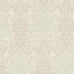 Vliestapete Barock Damask beige Metallic Marburg 58207