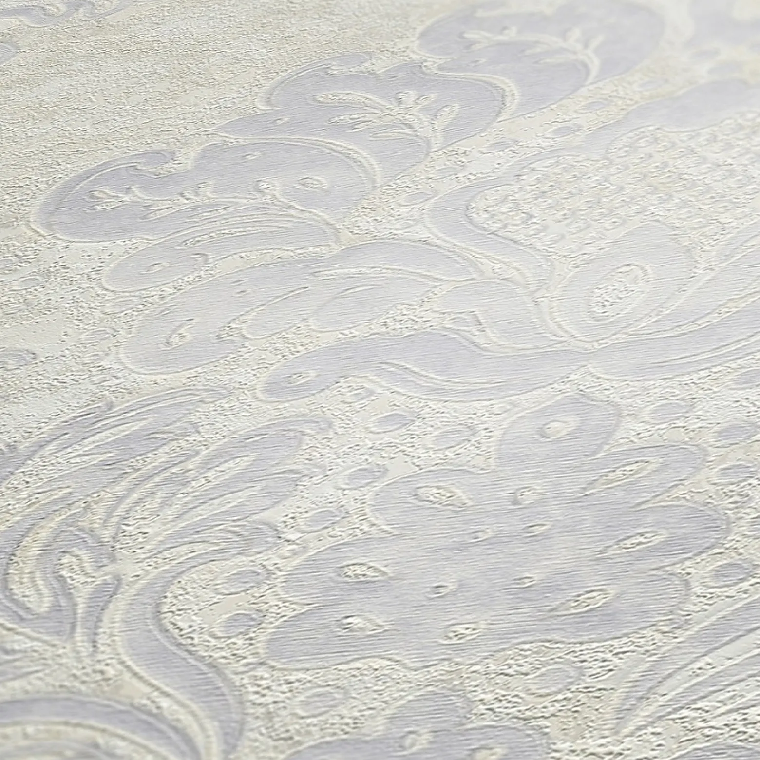 Vliestapete Barock Design creme grau Glanz 37901-5