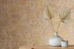 Vliestapete 34295 Barock Muster Braun Gold Marburg