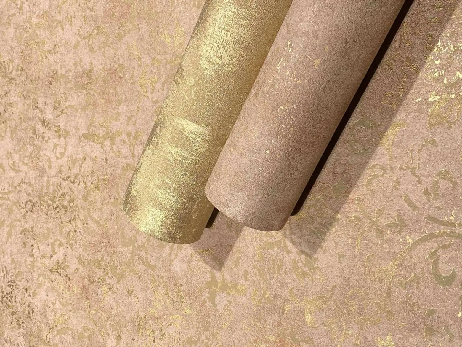 Vliestapete 34295 Barock Muster Braun Gold Marburg