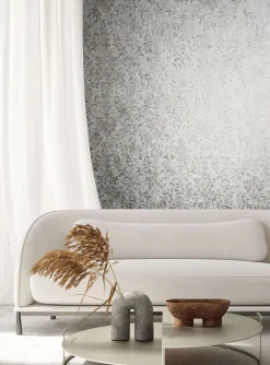 Vliestapete 34294 Barock Muster Grau Silber Marburg