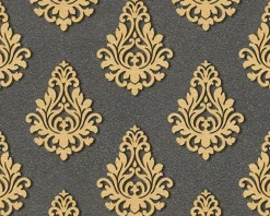 Vliestapete Barock schwarz Glanz Architects Paper 95981-5