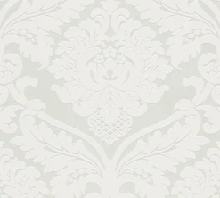 Vliestapete Barock weiß creme livingwalls Metallic 5543-38