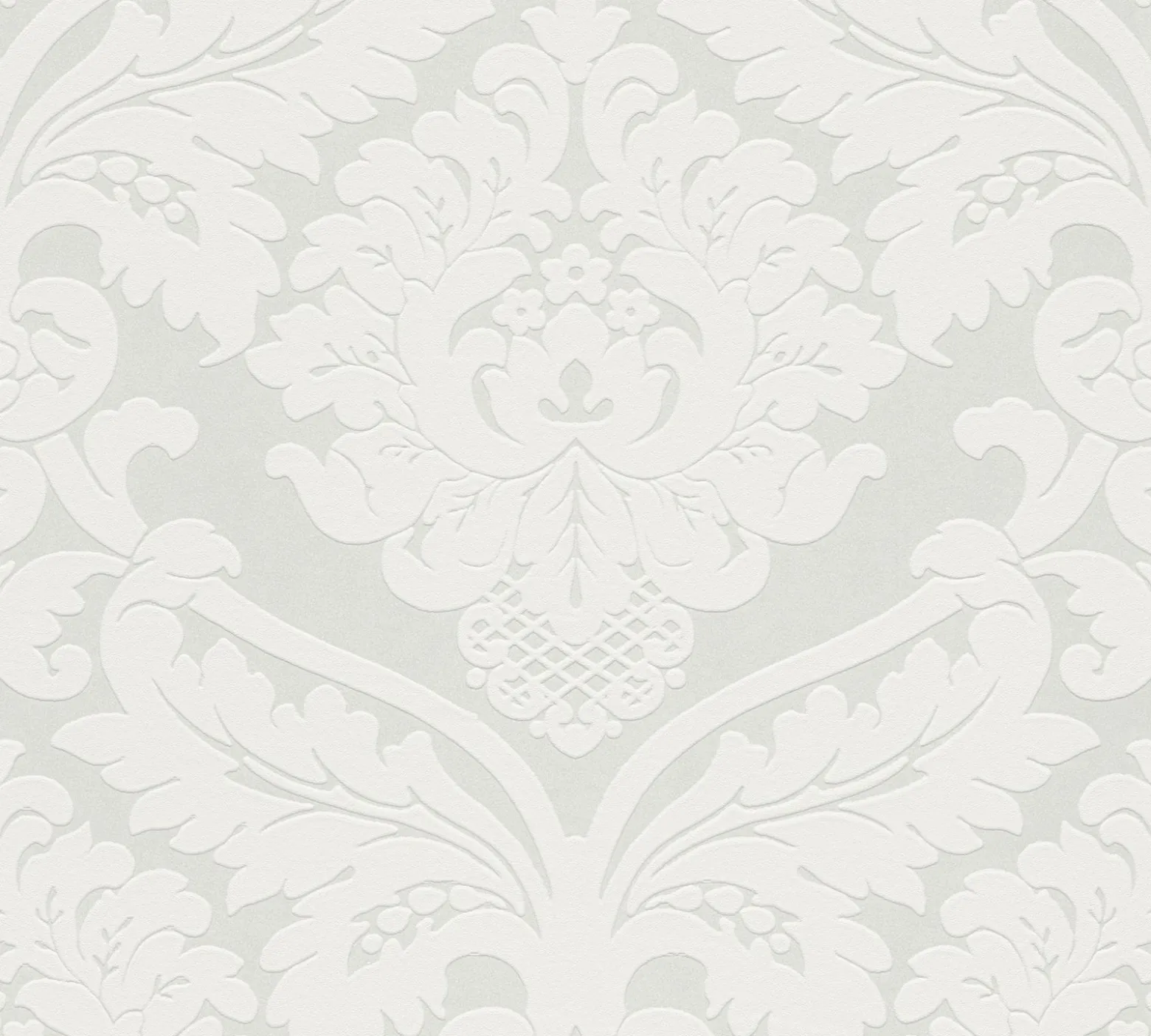 Vliestapete Barock weiß creme livingwalls Metallic 5543-38