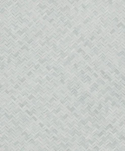 Vliestapete Bast Holz Rattan grau-blau 33312