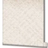 Vliestapete Bast Holz Rattan beige 33333