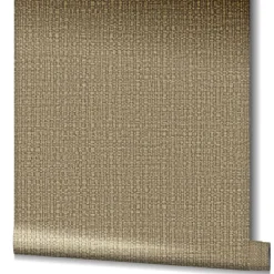 Vliestapete Bast-Optik Metallic gold 32809