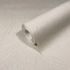 Vliestapete Beige Perlmutt Metallic Marburg 32976