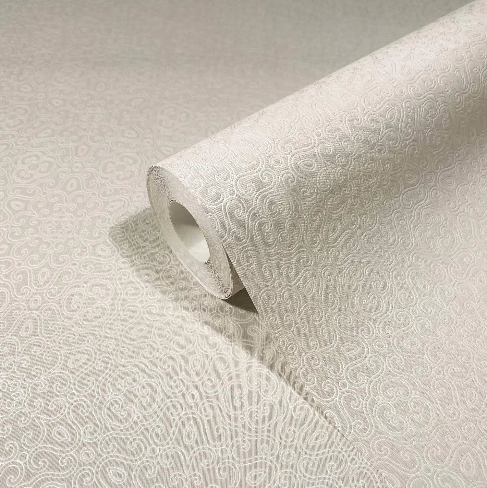 Vliestapete Beige Perlmutt Ornamente Marburg 32968