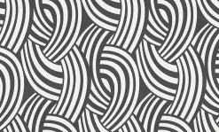 Vliestapete überstreichbar Design XXL silber 95352-1