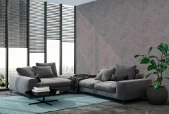 Vliestapete Beton dunkelgrau taupe 37429-1