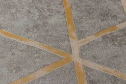 Vliestapete Beton Grafik dunkelgrau gold Glanz 36928-1