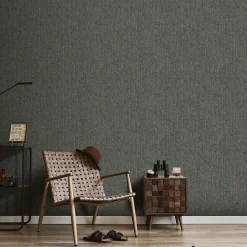 Vliestapete Beton Optik Anthrazit Kupfer Metallic 10389-47