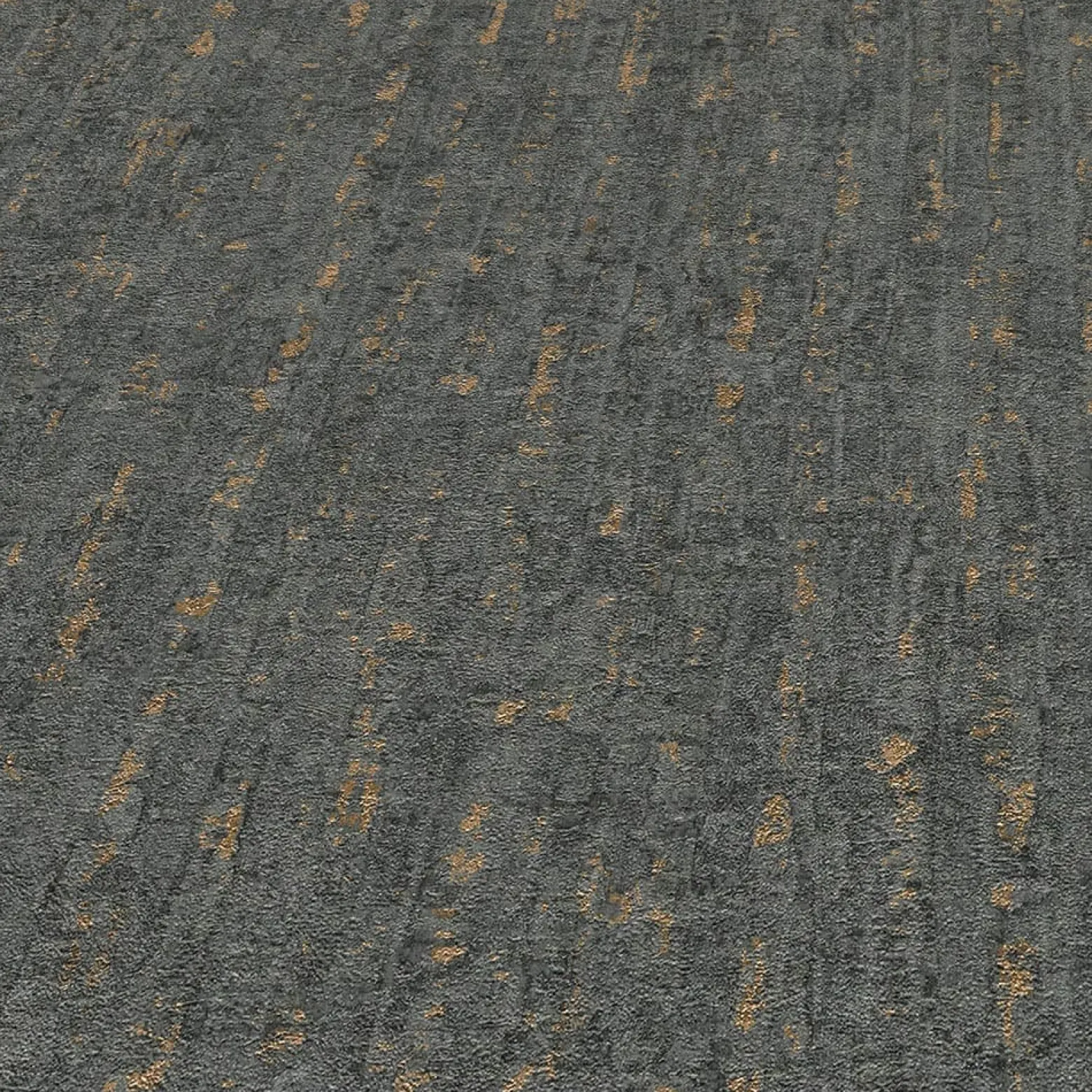 Vliestapete Beton Optik Anthrazit Kupfer Metallic 10389-47
