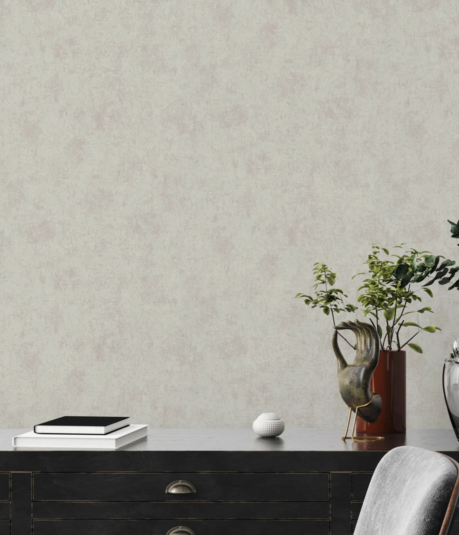 Vliestapete Beton Optik Beige Silber Metallic 38969-7