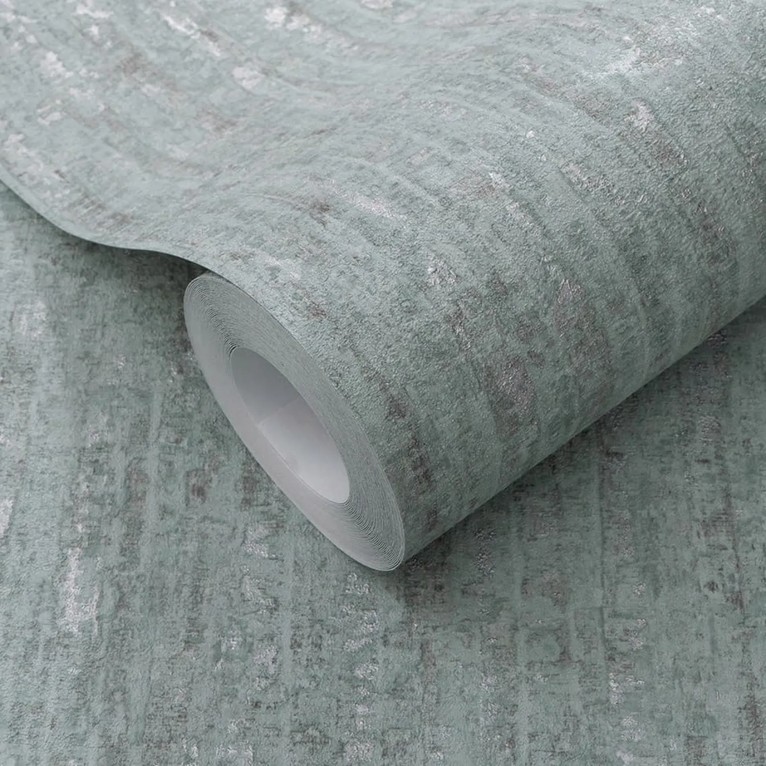 Vliestapete Beton Optik Blau Silber Metallic 10389-18