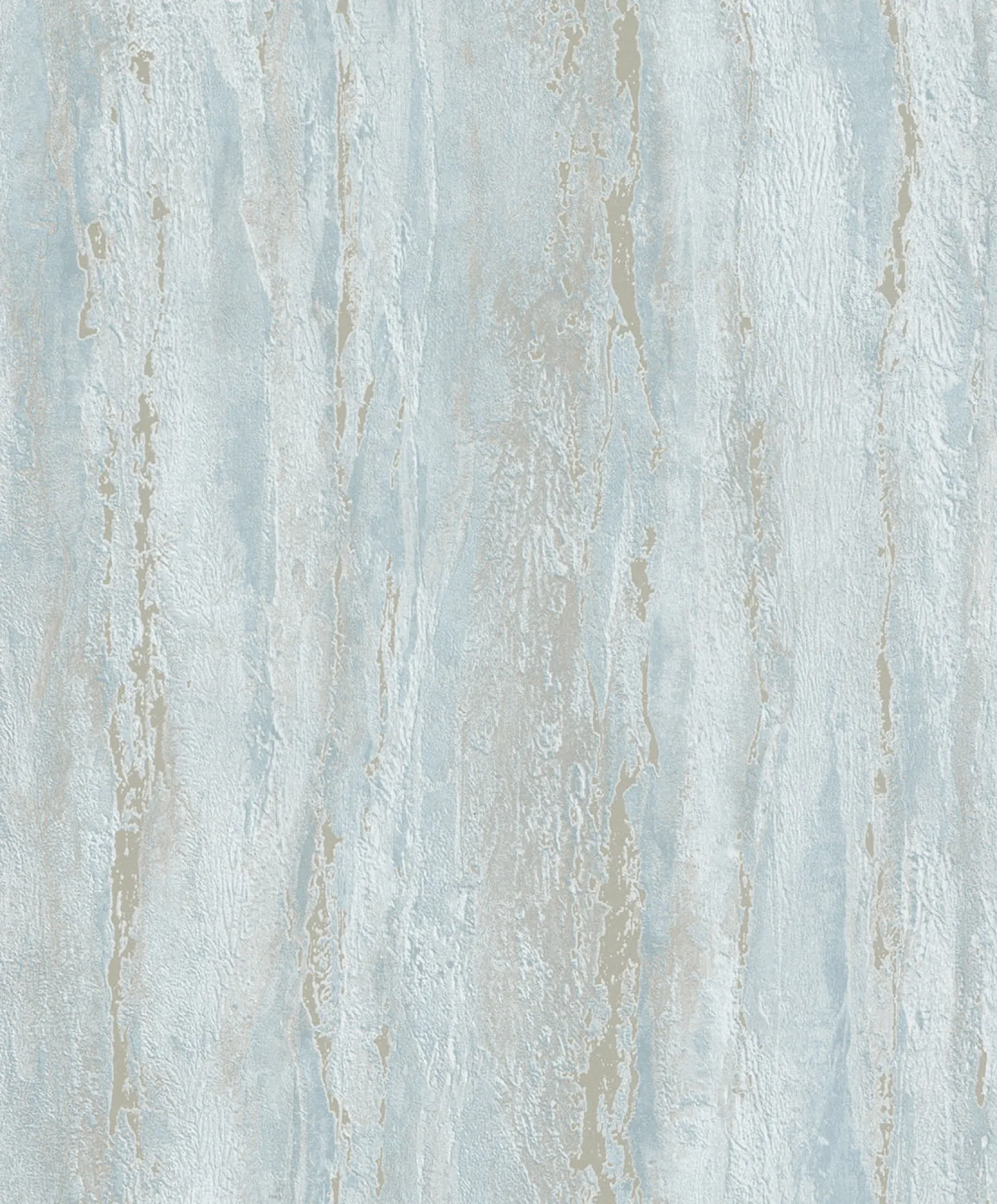 Vliestapete Betonoptik Blau Weiß Silber Metallic 35165