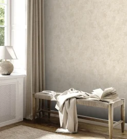 Vliestapete Beton Optik Creme Silber Metallic 38969-5