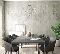 Vliestapete Beton-Optik grau hellblau Imagine 31777