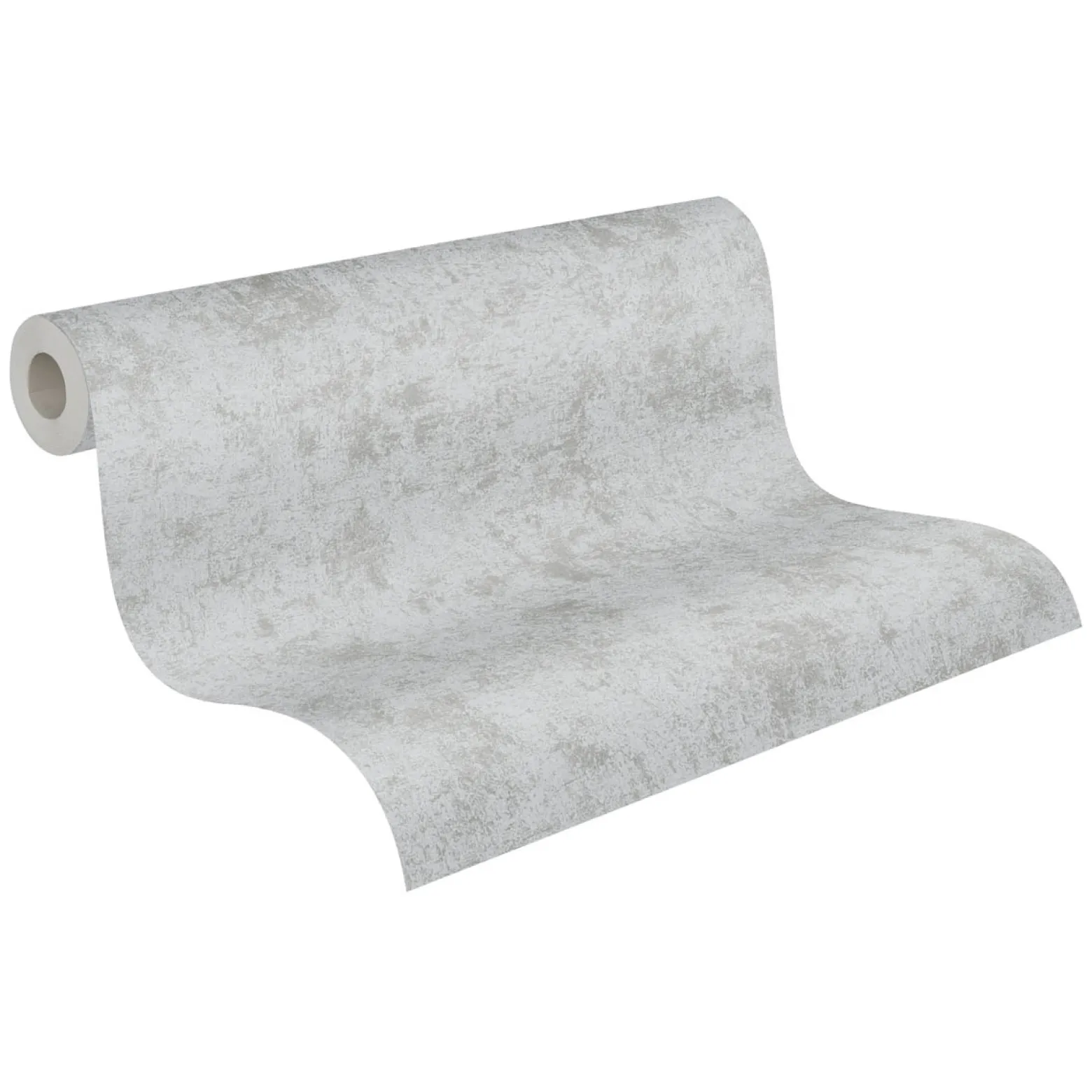 Vliestapete Beton Optik Hellgrau Silber Metallic 38969-3