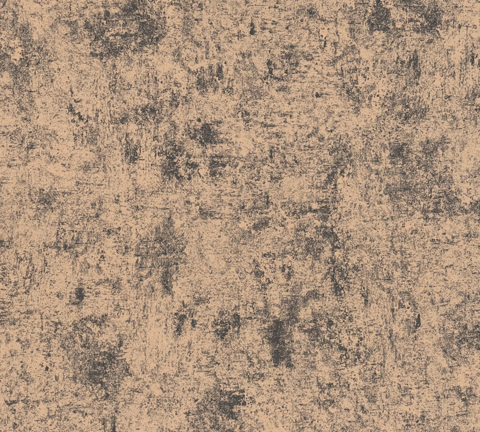 Vliestapete Beton Optik Schwarz Kupfer Metallic 38969-4