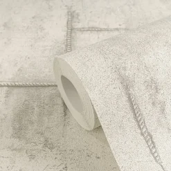 Vliestapete Betonoptik Shabby Creme Grau 79085-1