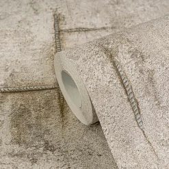 Vliestapete Betonoptik Shabby Grau Metallic 79085-3