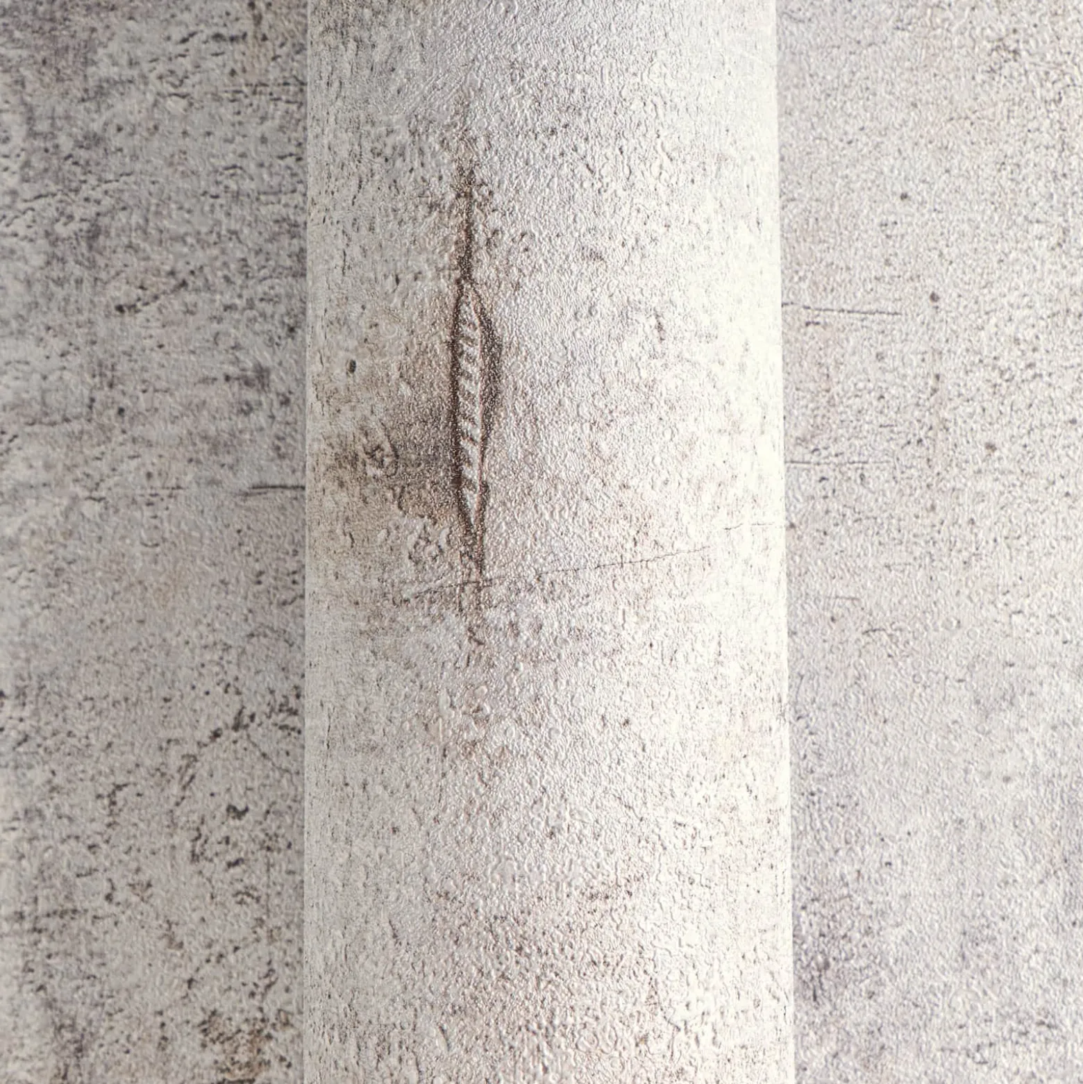 Vliestapete Betonoptik Shabby Hellgrau 79085-2