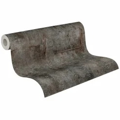 Vliestapete Betonoptik Shabby Anthrazit Metallic 79085-5