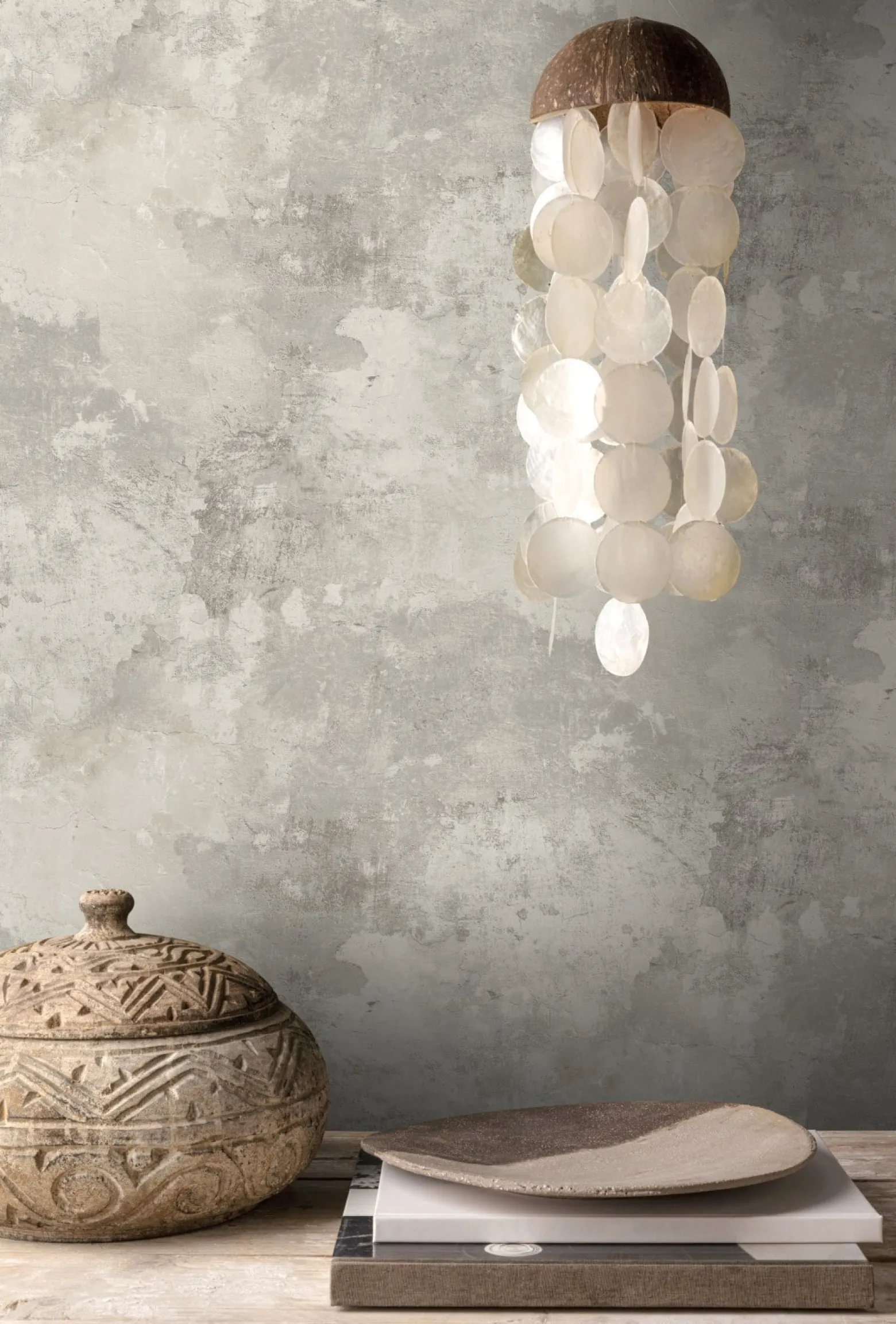 Vliestapete Beton Optik Shabby Grau Beige A63101