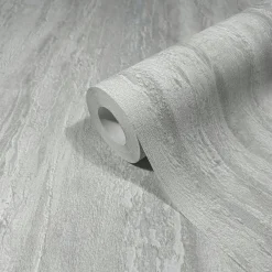 Vliestapete Betonoptik Shabby Grau Creme Glanz 35155