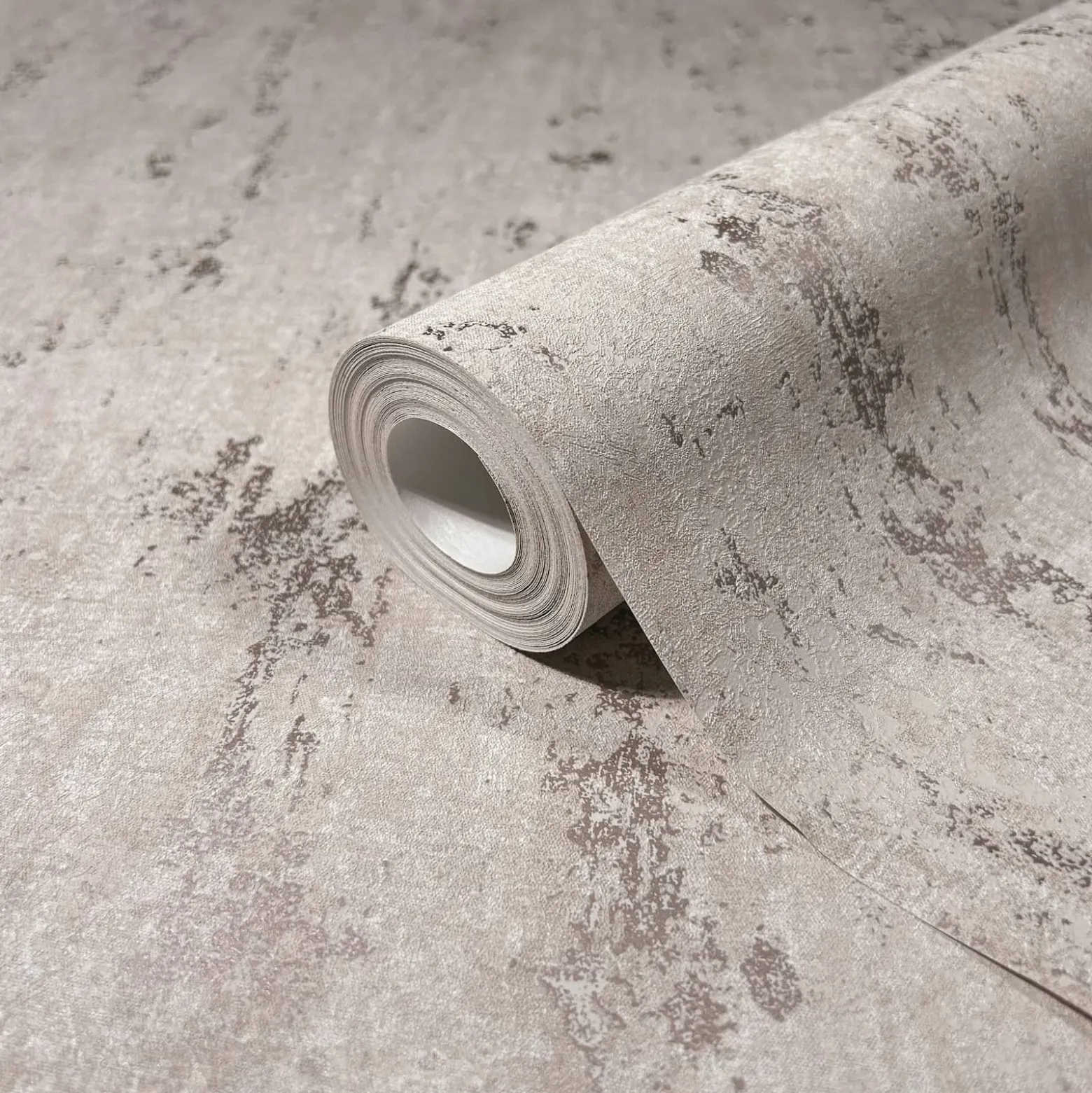 Vliestapete Betonoptik Shabby Beige Grau Metallic 35125