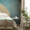 Vliestapete Betonoptik Shabby Türkis Gold Metallic 35167