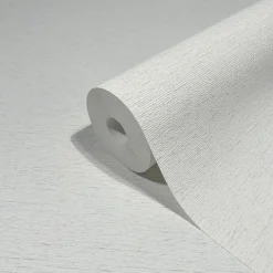 Vliestapete Betonoptik Struktur Wand Weiß Creme 33368