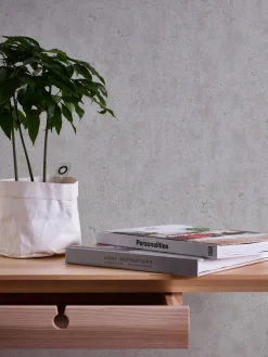 Vliestapete Beton-Optik Used grau 36600-4