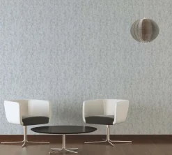 Vliestapete Beton-Optik weiß schwarz 36155-1