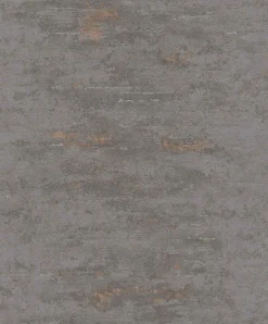 Vliestapete Beton Patina grau kupfer Metallic ON4201