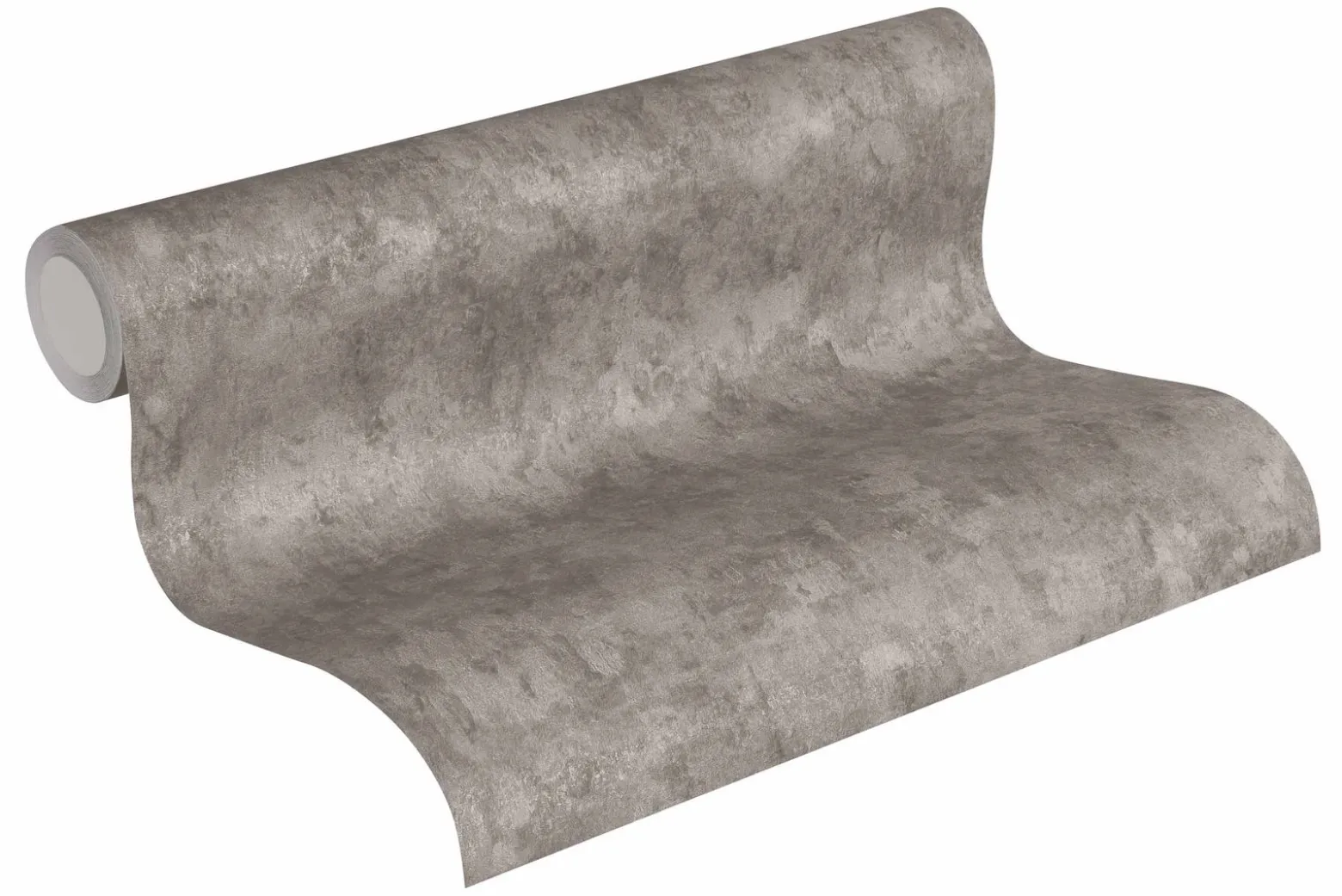 Vliestapete Beton Vintage dunkelgrau Glanz 36924-1