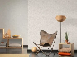 Vliestapete Beton Vintage weißgrau Glanz 36924-5
