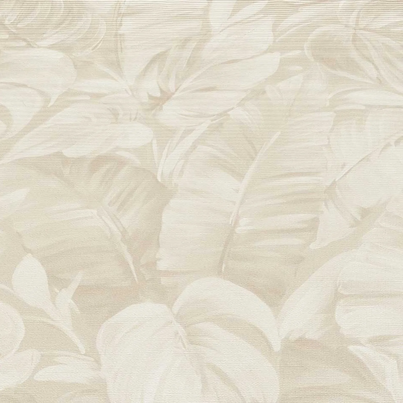 Vliestapete Blattmuster Dschungel Beige Creme 10416-02