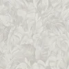 Vliestapete Blattmuster Dschungel Grau Weiß 10416-10