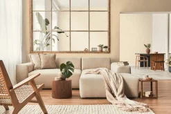 Vliestapete Blattmuster Gelb Creme Gold Metallic 39560-2
