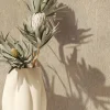 Vliestapete Blattmuster Struktur Beige Braun 35387