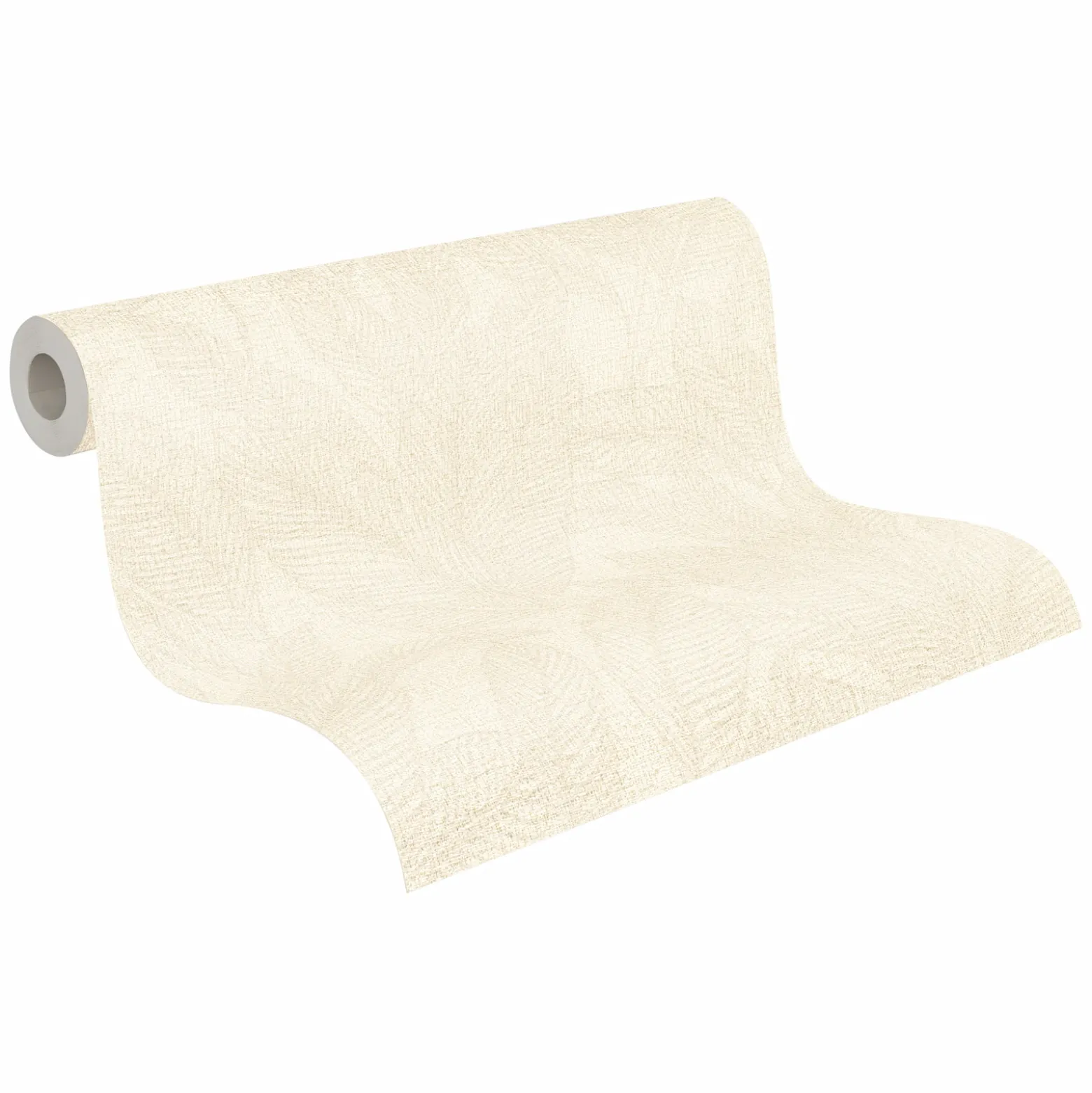 Vliestapete Blattmuster Tropen Creme Grün 79064-1