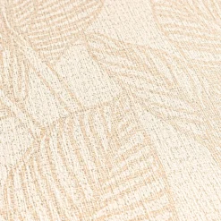 Vliestapete Blattmuster Tropen Creme Beige 79064-2