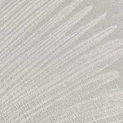 Vliestapete Blattmuster Tropen Grau Creme Glanz 78673-2