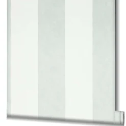 Vliestapete Block Streifen Creme Mintgrün Glitzer 34410